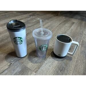 Starbucks Cups Bundle 2010 cold and 2023 hot glass ceramic cup 2014 hot cup togo